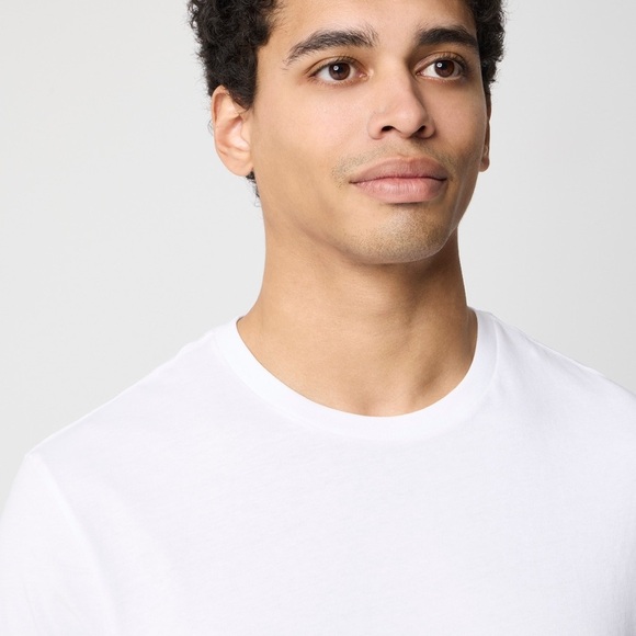 J.Crew Men’s Washed Cotton White Crewneck T-Shirt Size Large NWT Classic Fit - Picture 2 of 10